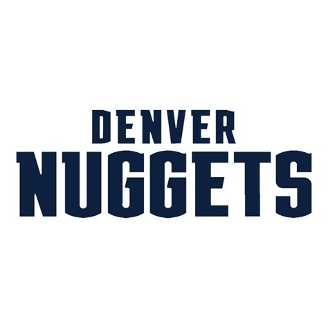 Denver Nuggets Wordmark logo | FREE PNG Logos