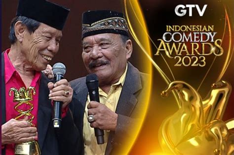 Malih dan Bolot Raih Lifetime Achievement, Ini Daftar Pemenang Indonesia Comedy Awards 2023 ...