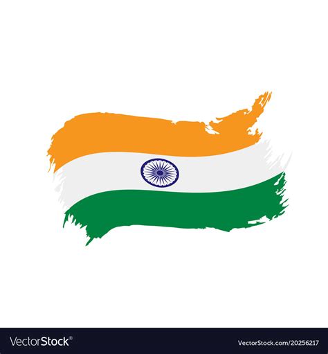 India flag Royalty Free Vector Image - VectorStock