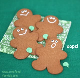 Cute Food For Kids?: Gingerbread Adam and Eve