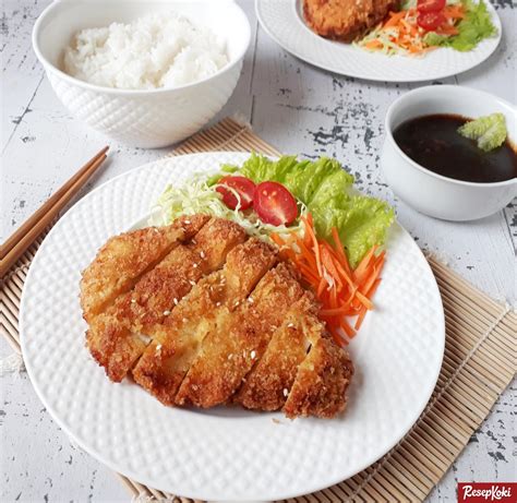 Chicken (Ayam) Katsu Garing dan Simpel ala Jepang - Resep | ResepKoki