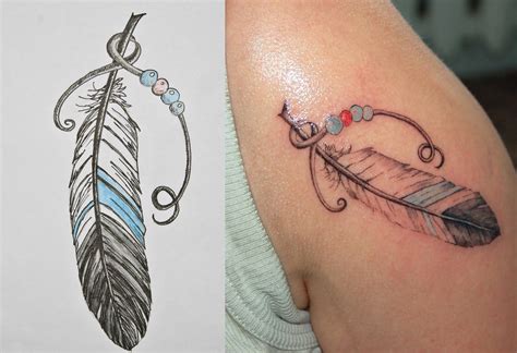 feather tattoos | Ink: Feather tattoo closer Wrist Tattoos For Women ...