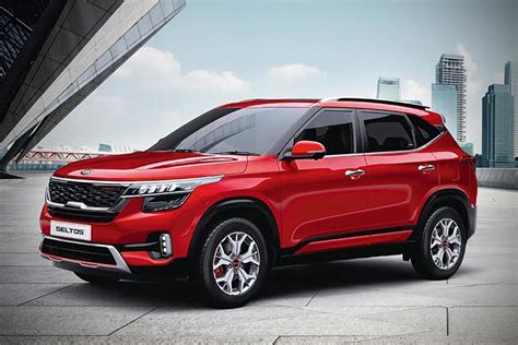 2019 Kia Seltos Red Front Quarter - AUTOBICS