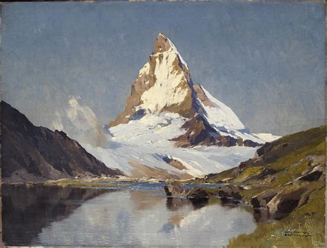 Alps Matterhorn Painting by Celestial Images - Fine Art America