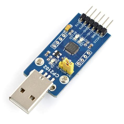 USB-UART converter CP2102 - USB plug - Electronic components parts