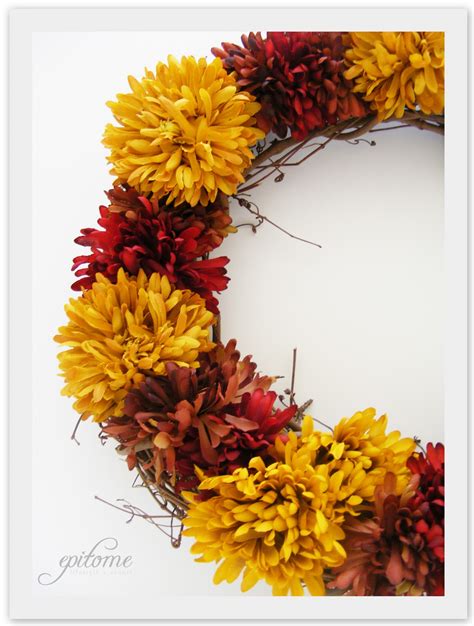 epitome: Your Lifestyle Archetype: DIY Tutorial: Fall Harvest Wreath