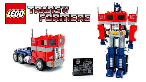 LEGO Transformers 10302 Optimus Prime Officially Revealed! Autobots ...