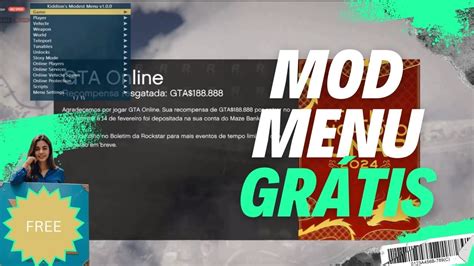 GTA V Online: Kidions Mod Menu Grátis - Completo e com Suporte a Script LUA | Melhor Mod Grátis ...