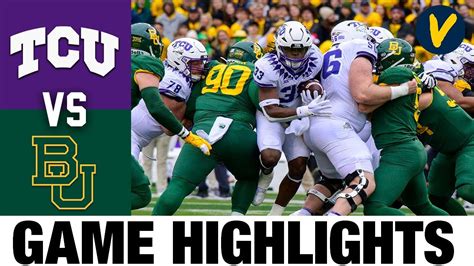 #4 TCU vs Baylor | 2022 College Football Highlights