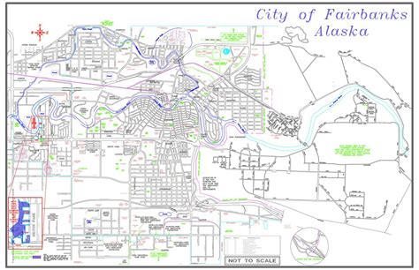 Fairbanks AK City Map - Maplets