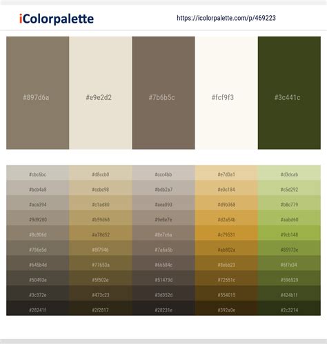 810+ Latest Color Schemes with Sandstone Color tone combinations | 2021 | iColorpalette