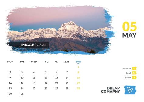 Mountains of Nepal – Desk Calendar – Create Your Customized Calendar in ...