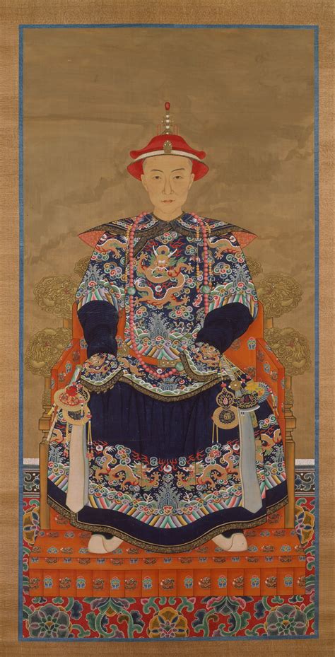 Unidentified Artist | Portrait of Qianlong Emperor As a Young Man | China | Qing dynasty (1644 ...