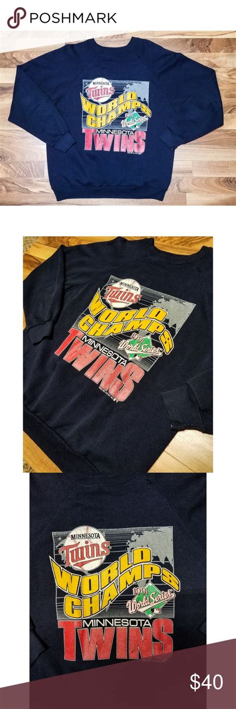 Vintage Minnesota Twins MLB Sweatshirt. Amazing! | Vintage sweatshirt ...