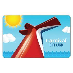 Carnival Cruise Line $100 Value Gift Card - Botsent.com