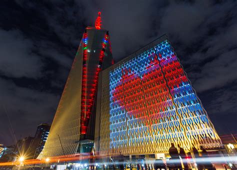 Britam on Twitter: "#BritamTower celebrates #WorldHeartDay by lighting up Nairobi skyline red.…