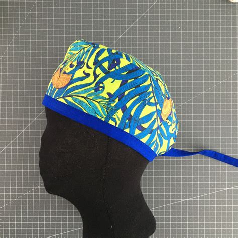 Free Printable Scrub Caps Patterns : Sewing Tutorial On How To Sew A Scrub Cap Plus 2 Free ...