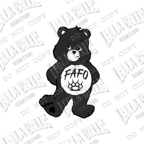 Fafo tattoo - Etsy Nederland