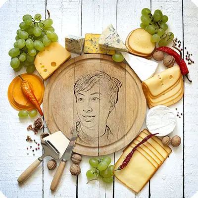 Photo effects. Gourmet cheese for you