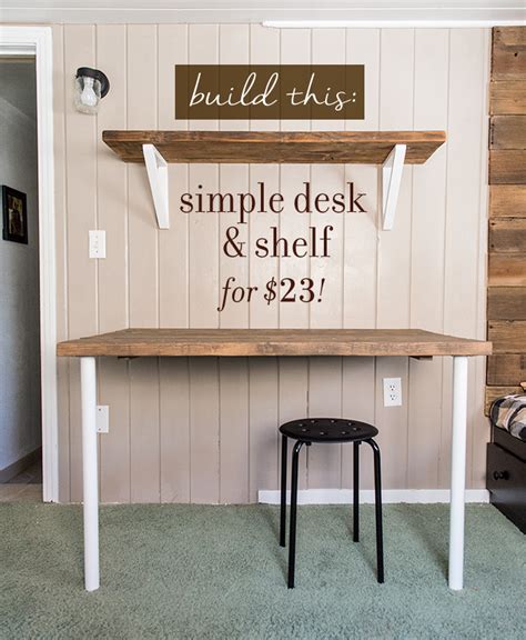 15 Wall-Mounted Desk Designs For DIY Enthusiasts