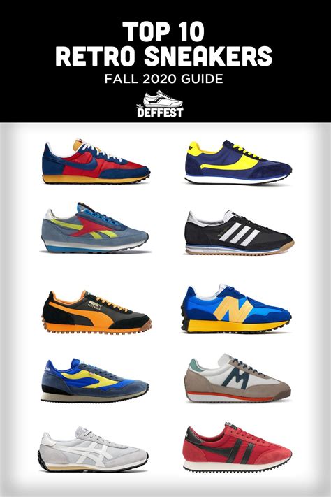 TOP 10 RETRO SNEAKERS OUT NOW - FALL 2020 DEFFEST BUYER'S GUIDE | Retro ...