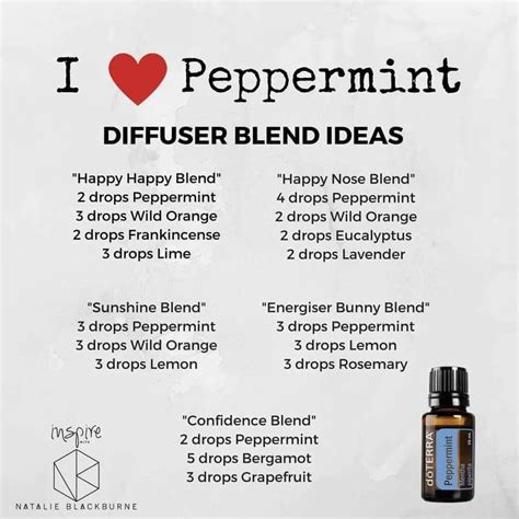 Diffuser Blend With Peppermint