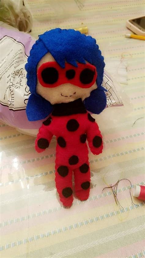 Homemade Cat Noir and Ladybug plushie! | Miraculous Amino