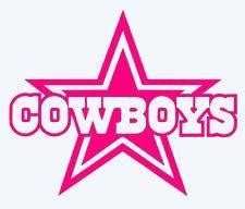 Pink Dallas Cowboys Logo - LogoDix