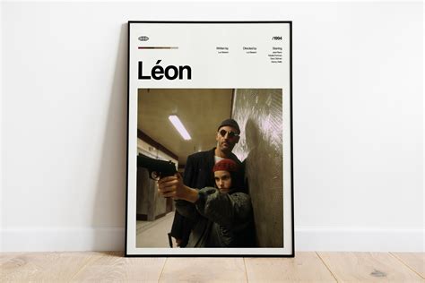 Leon Movie Poster Leon: the Professional Leon Wall Decor - Etsy