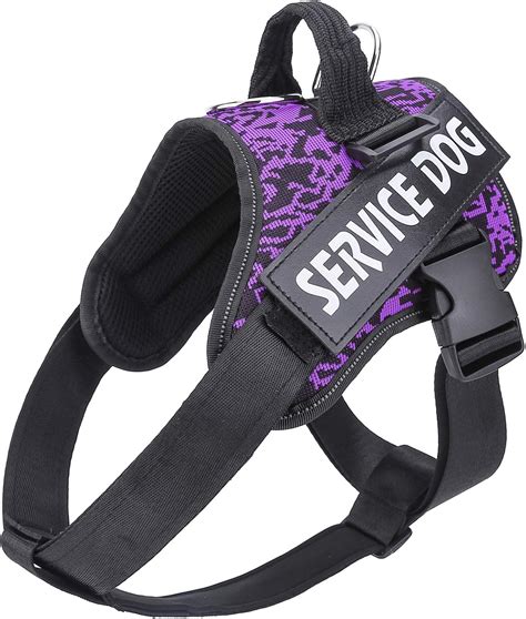 Amazon.com : Vovodog Service Dog Harness, Adjustable Breathable Comfortable Dog Vest Harness ...