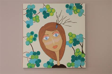 sassafras: girls! :: acrylic painting