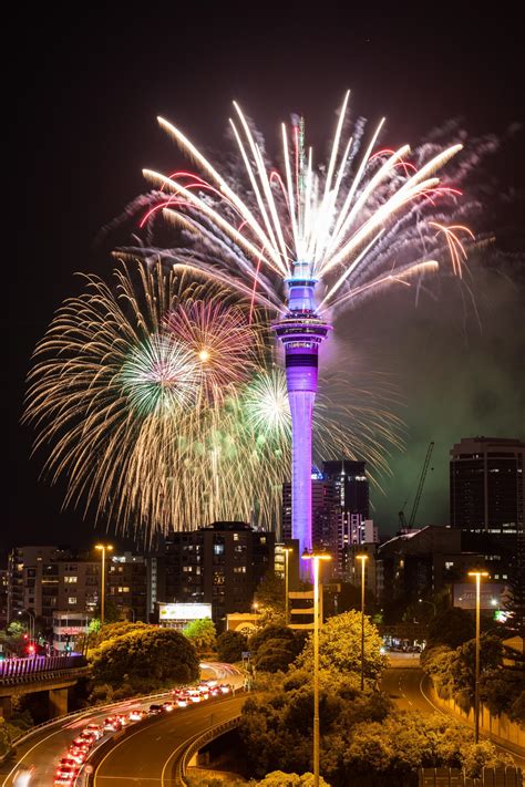 ITAP of Sky Tower fireworks. : r/itookapicture