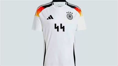 German soccer authorities redesign number 4 on national jerseys due to ...