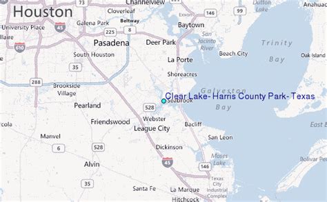 Clear Lake, Harris County Park, Texas Tide Station Location Guide