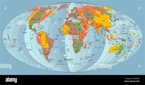 World map Time zones map Stock Vector Image & Art - Alamy
