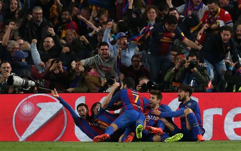 Barcelona shatter PSG as Sergi Roberto caps absurd 6-1 comeback win