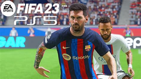 MESSI to BARCELONA in 2023 FIFA 23 PS5 Solo Gameplay 4K HDR - YouTube