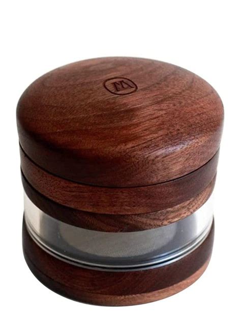 Wooden Grinder Jar - Stablestone Supply