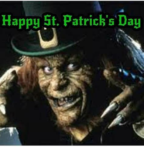 " Leprechaun " St. Patrick's Day Horror | Creepy clown, Movie monsters, Asylum halloween