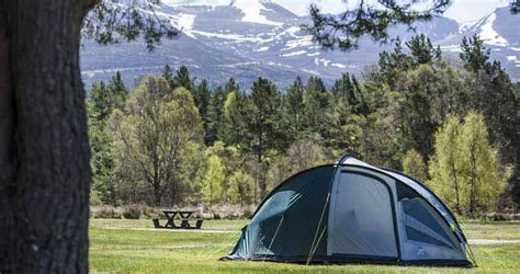 Glenmore Campsite Aviemore open all year. £16.10 two adults, in winter ...