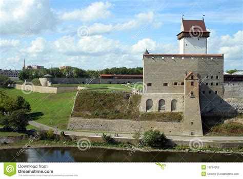 Narva Castle stock photo. Image of weathervane, tile - 18014352