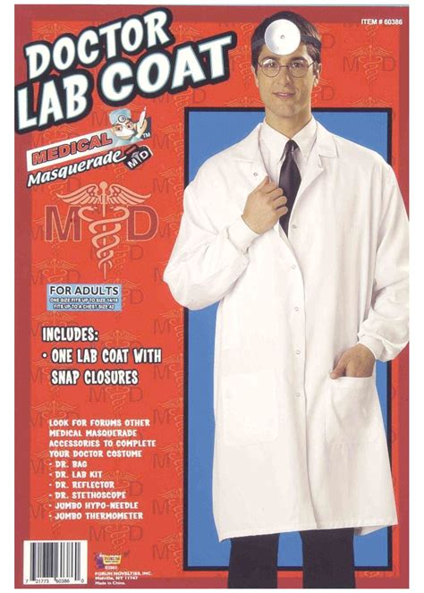 Doctor Lab Coat Costume - Professional Costumes