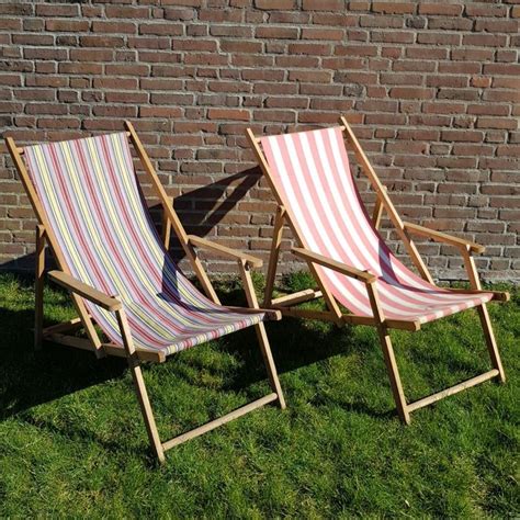 2 Vintage Beach Chairs (2) - Catawiki