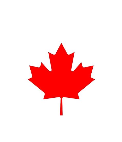 "CANADA, CANADIAN, MAPLE LEAF, Pure & Simple, Canadian Flag, National Flag of Canada, "A Mari ...