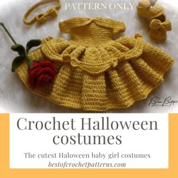 Crochet halloween costumes - the cutest baby girl costumes | Crochet Patterns, Tips, and Designers