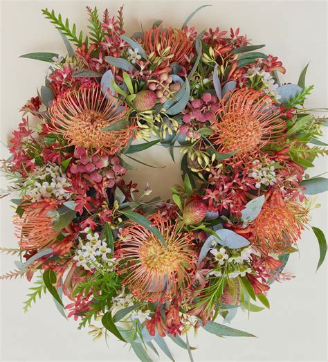 Christmas Wreath by Native Bunch | Real christmas wreaths, Christmas wreaths, Australian christmas