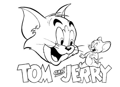 Pin by Leopard Learning on Tom and Jerry Coloring Page | Cartoon ...