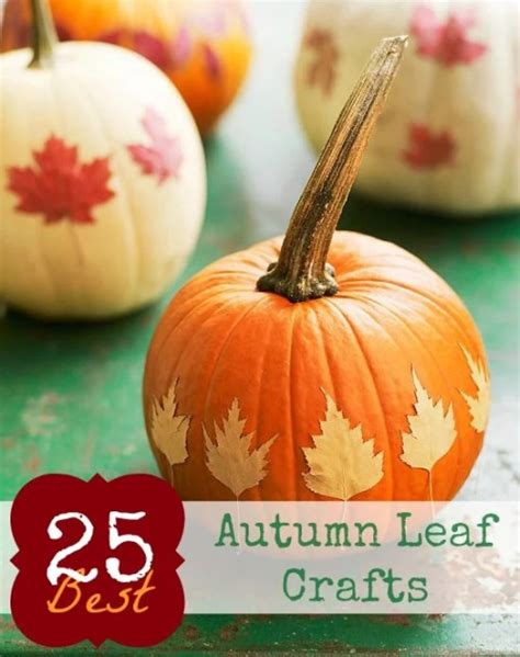 Remodelaholic | 25 Best Autumn Leaf Crafts