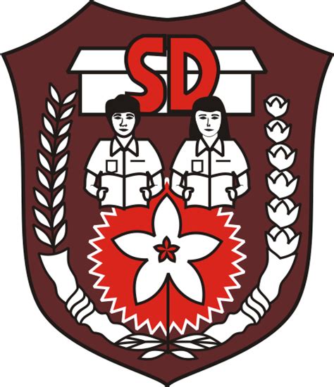 Logo SD (Sekolah Dasar), OSIS SMP dan SMA - Free Vector CDR - Logo Lambang Indonesia