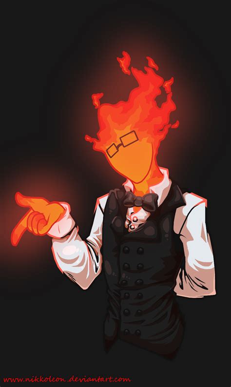 Undertale: Grillby by Nikkoleon.deviantart.com on @DeviantArt | Stuff I ...